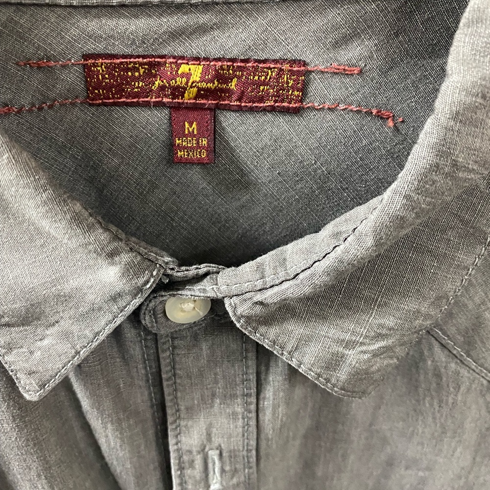 7 for all mankind button up